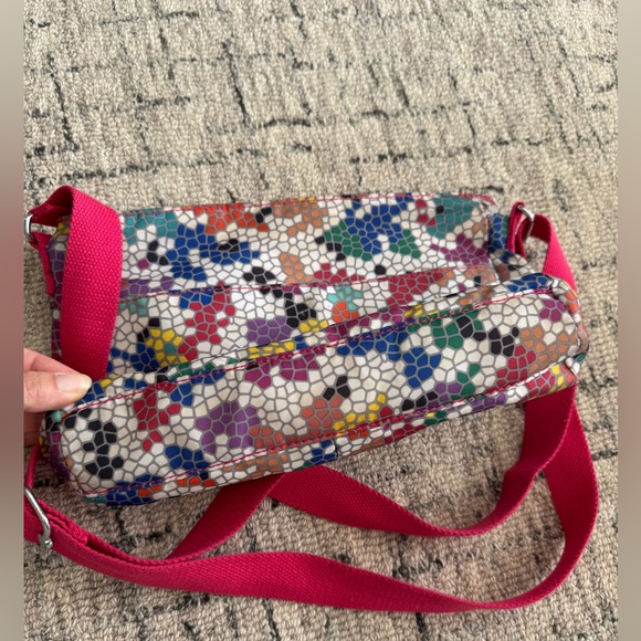 Kipling Alvar Crossbody Messenger Shoulder Bag mosaic multi - Picture 5 of 7